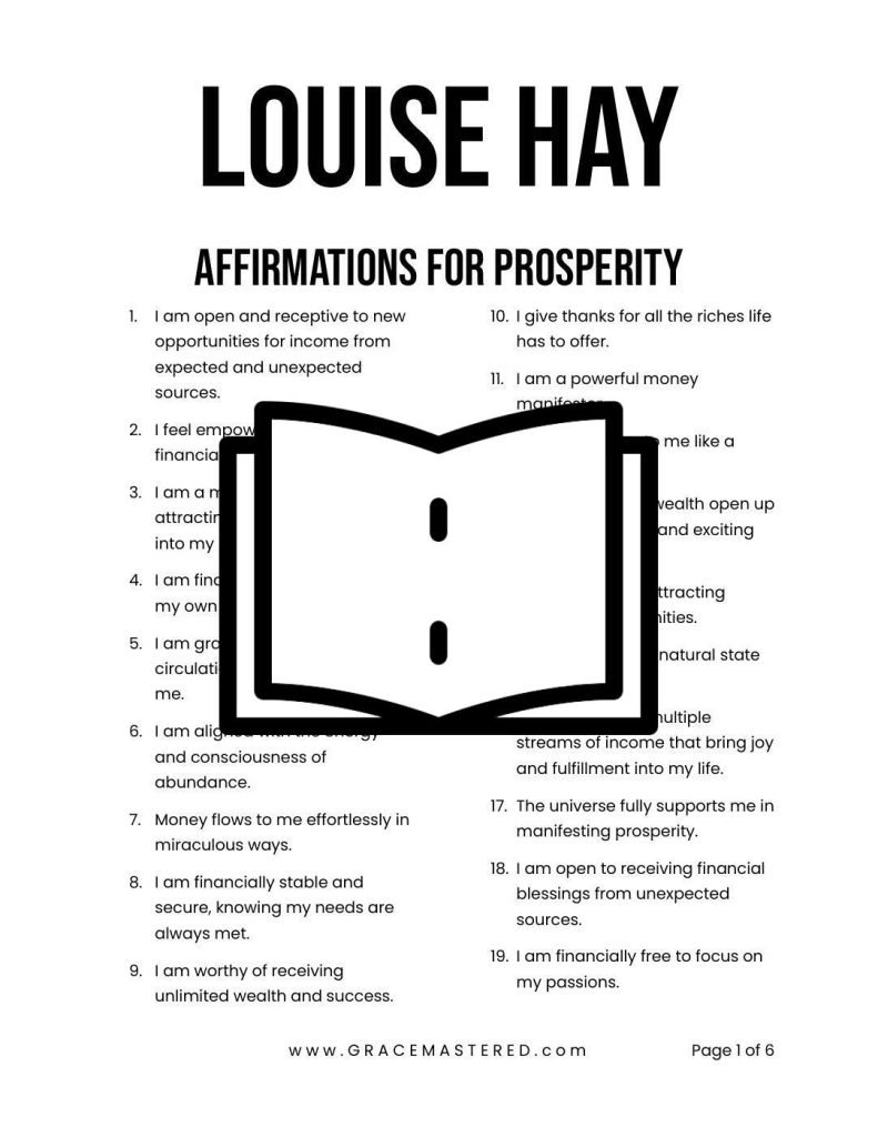 positive affirmations for money