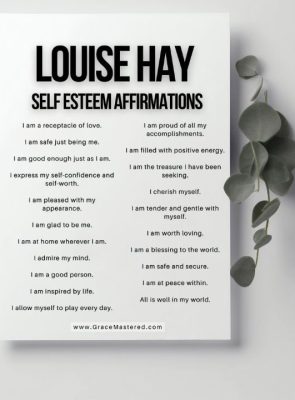 Louise Hay Self esteem affirmations