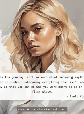 Maybe the journey isn't about becoming anything (2)