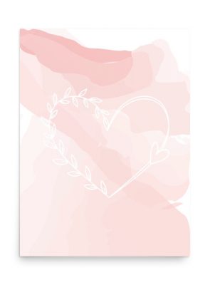 peach heart